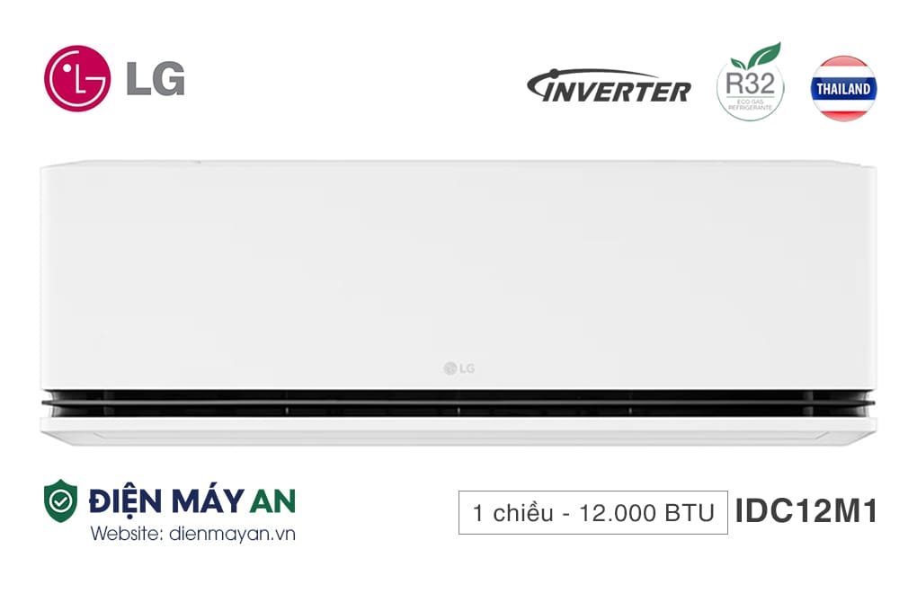Điều Hòa LG Inverter AI Air 12000 BTU 1 Chiều IDC12M1