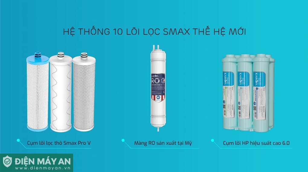Máy lọc nước Karoffi 100E