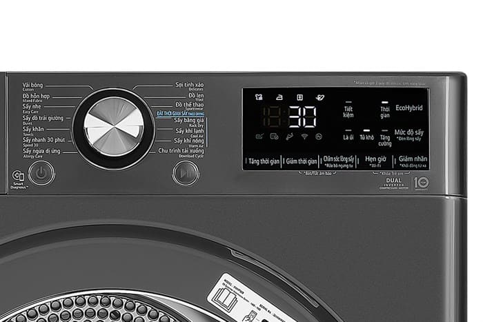 Máy sấy bơm nhiệt LG 10.5 kg DVHP50B