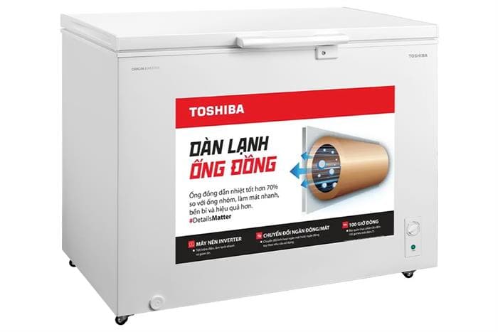 Tủ đông Toshiba Inverter 293 lít GR-RC390CM-PMV(01)