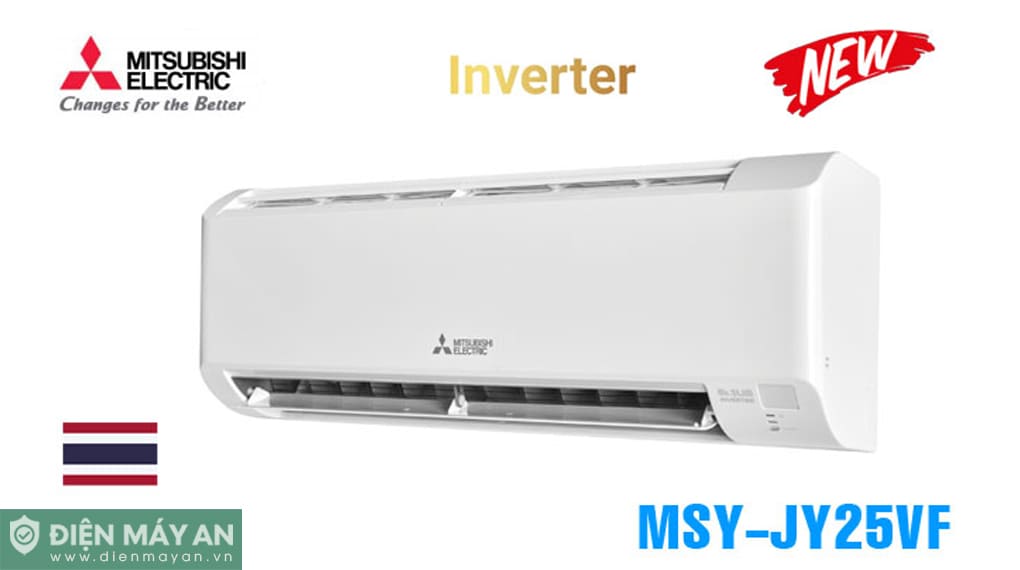 Điều hòa Mitsubishi Electric Inverter 9000 BTU 1 chiều MSY-JY25VF