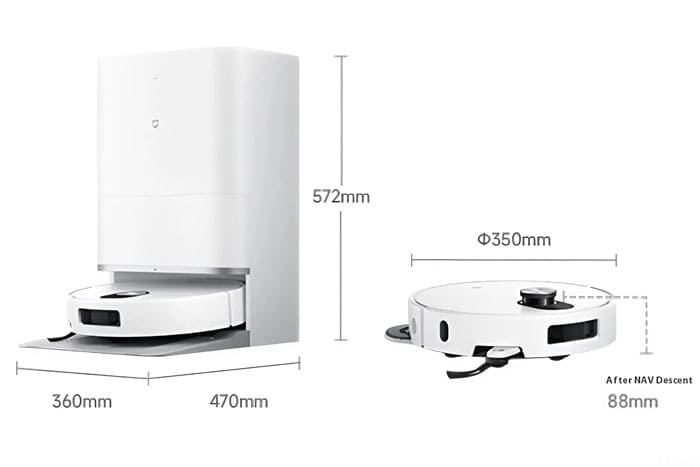 Robot hút bụi lau nhà Xiaomi Mijia M40S OV31CN