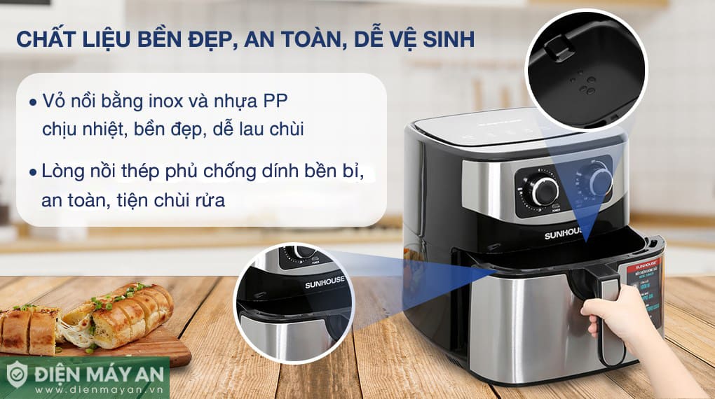 Nồi chiên không dầu Sunhouse SHD4035