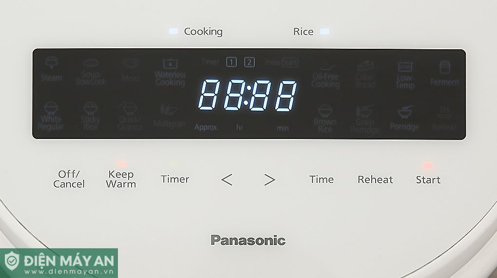 Nồi cơm điện tử 1.0L Panasonic SR-DK104WRA
