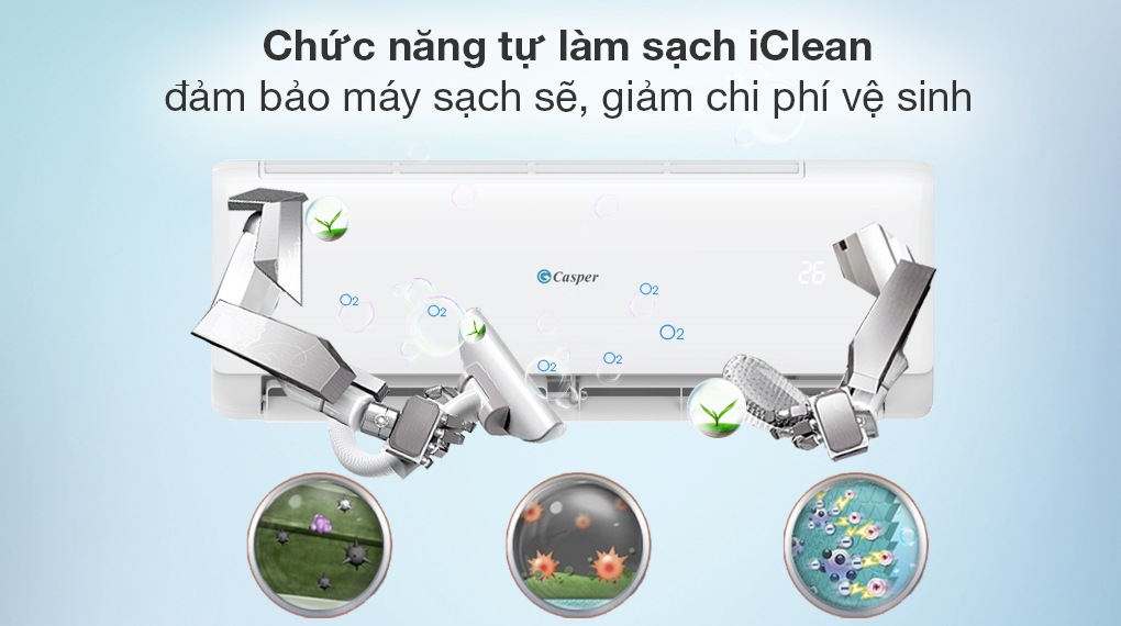 Điều Hòa Casper Inverter 18000 BTU 1 Chiều TC-18IS36