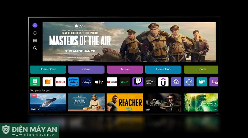 Smart Tivi LG 4K 55 Inch 55UT8050PSB 