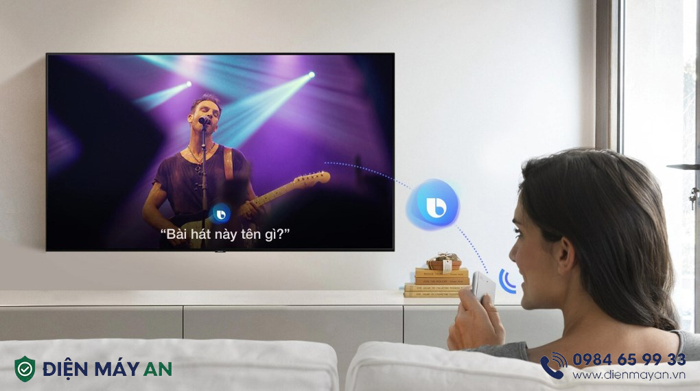 Cuộc sống hiện đại trở nên thêm dễ dàng và thuận tiện với loạt tiện ích của Smart Tivi QLED 4K 43 inch Samsung QA43Q60D&nbsp;