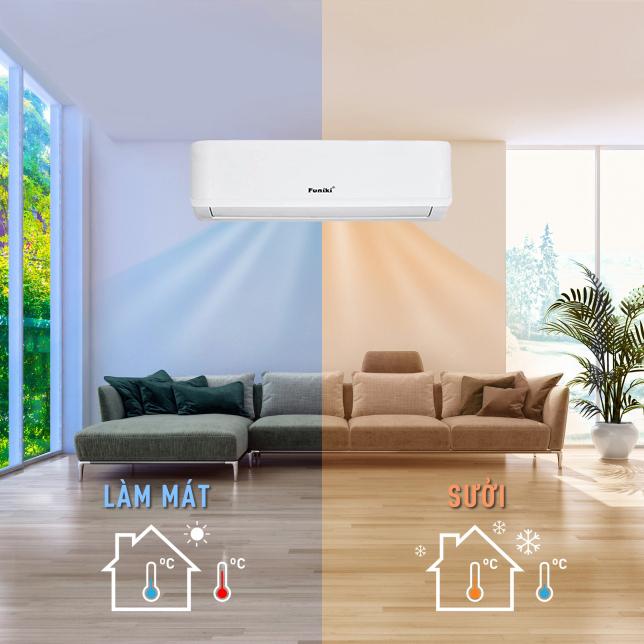 Điều Hòa Funiki 18000 BTU 2 Chiều HSH18TMU