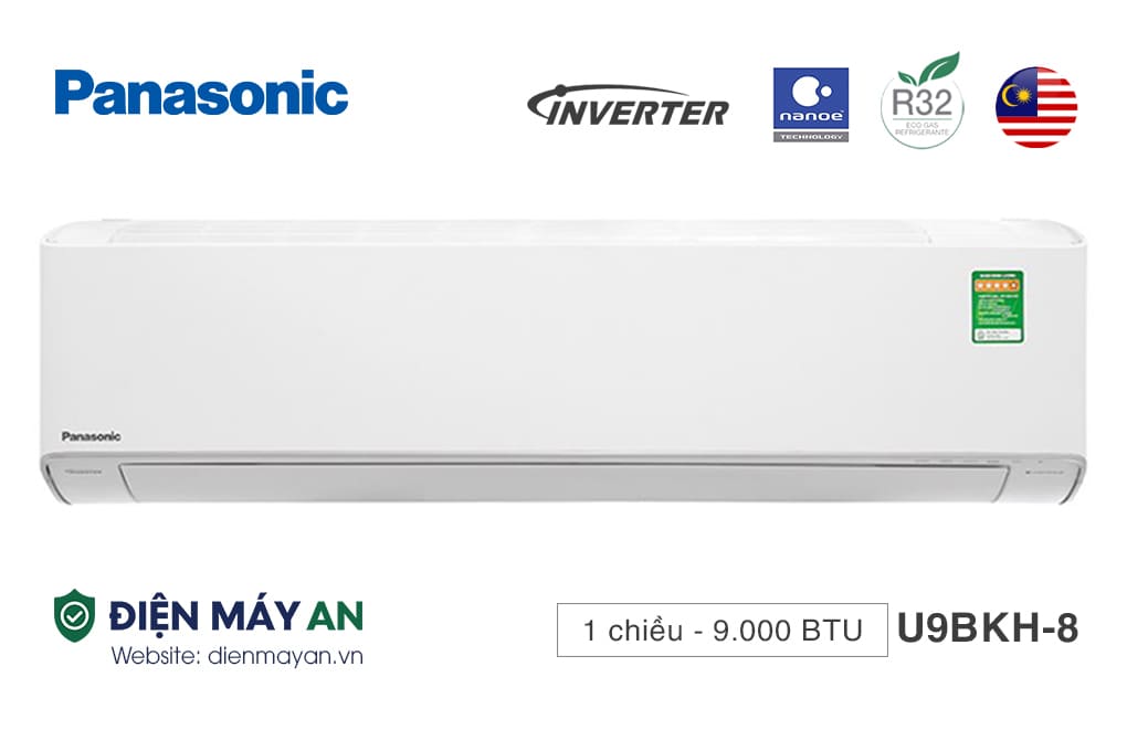 Máy điều hòa Panasonic U9BKH-8 bảo hành máy 1 năm và máy nén 12 năm