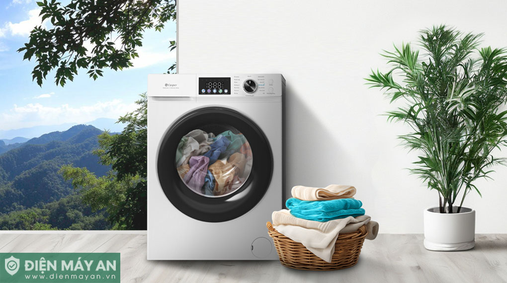 Máy Giặt Casper Inverter ProWash 8 Kg WF-D8VWR1
