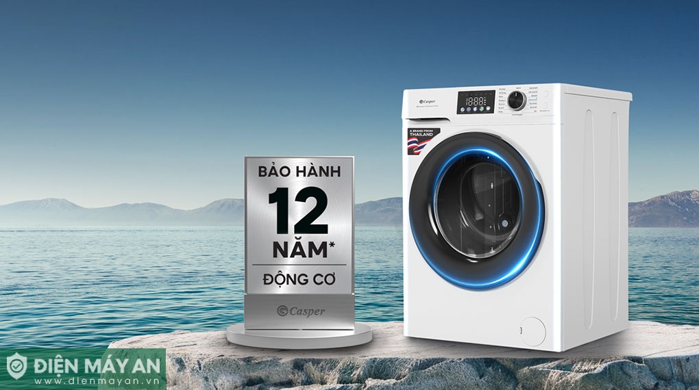 Máy Giặt Casper Inverter ProWash 8 Kg WF-D8VWR1