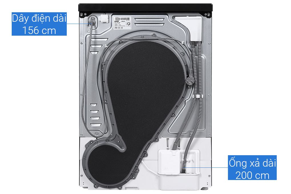 Máy Sấy Bơm Nhiệt Samsung Inverter 9 Kg DV90T7240BB/SV