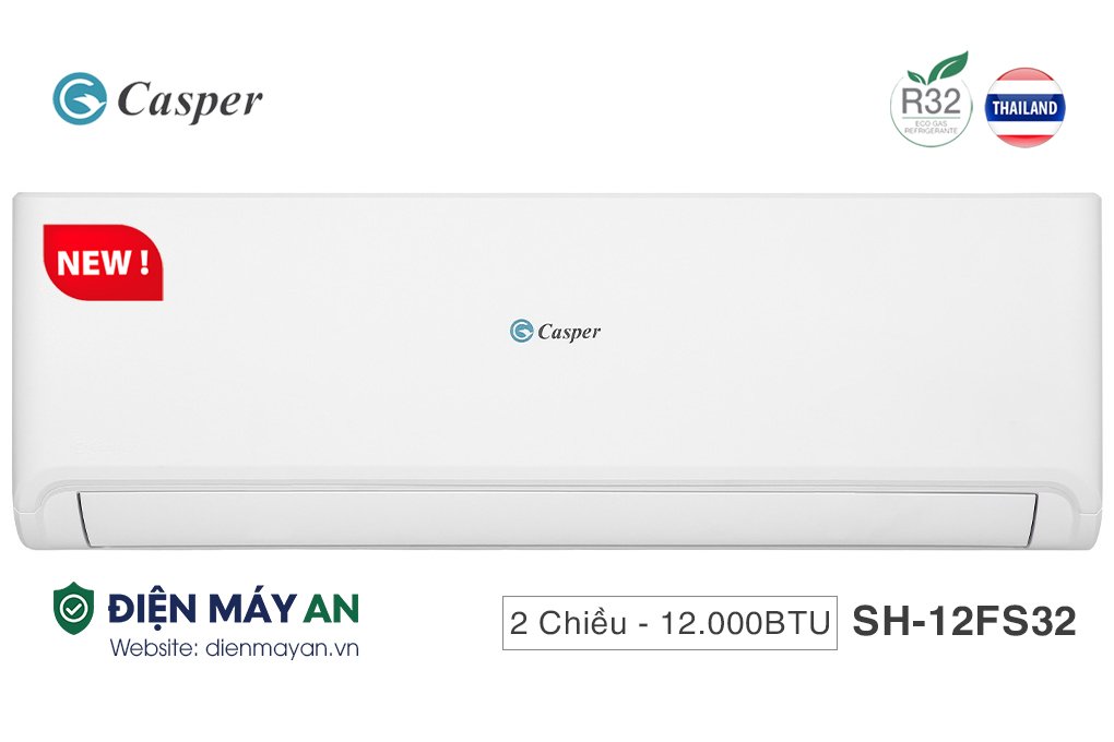 Điều Hòa Casper 12000 BTU 2 Chiều SH-12FS32