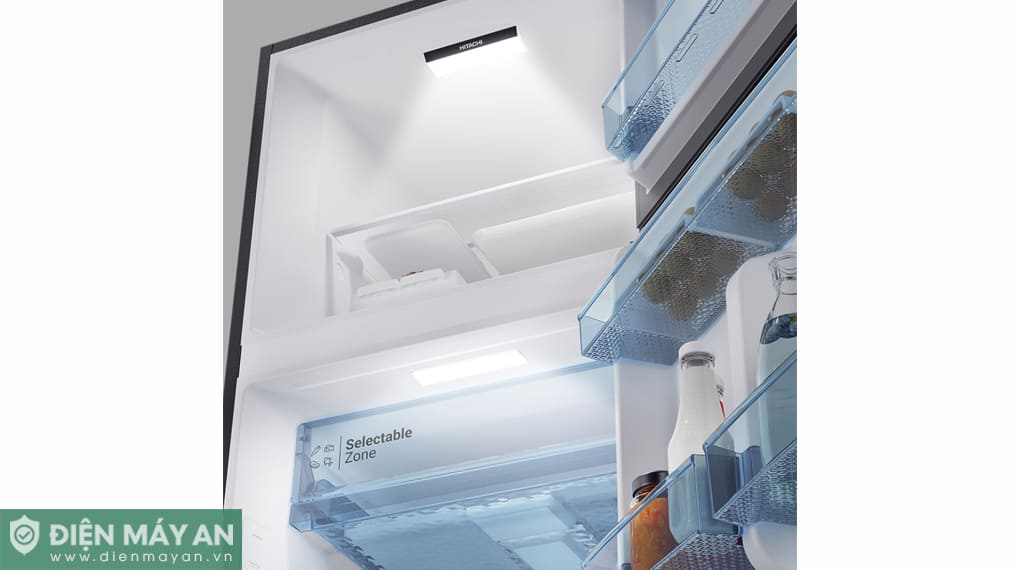 Tủ Lạnh Hitachi Inverter 409 Lít HRTN6443SAGMGVN 