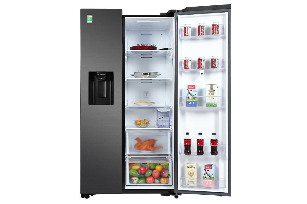 Tủ Lạnh Family Hub Samsung Inverter 616 Lít RS64T5F01B4/SV