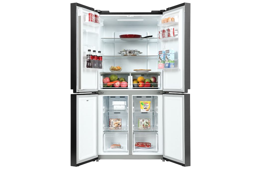 Tủ Lạnh Multi Door Samsung Inverter 488 Lít RF48A4010B4/SV