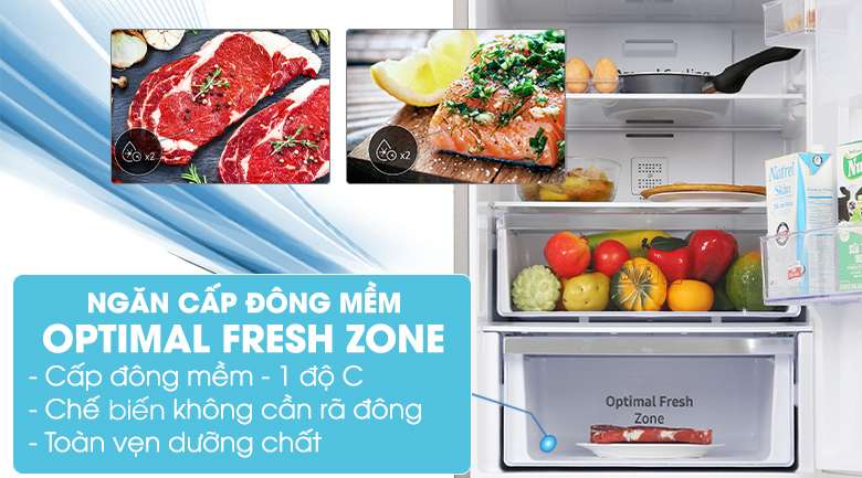 Tủ Lạnh Samsung Inverter 276 Lít RB27N4170BU/SV