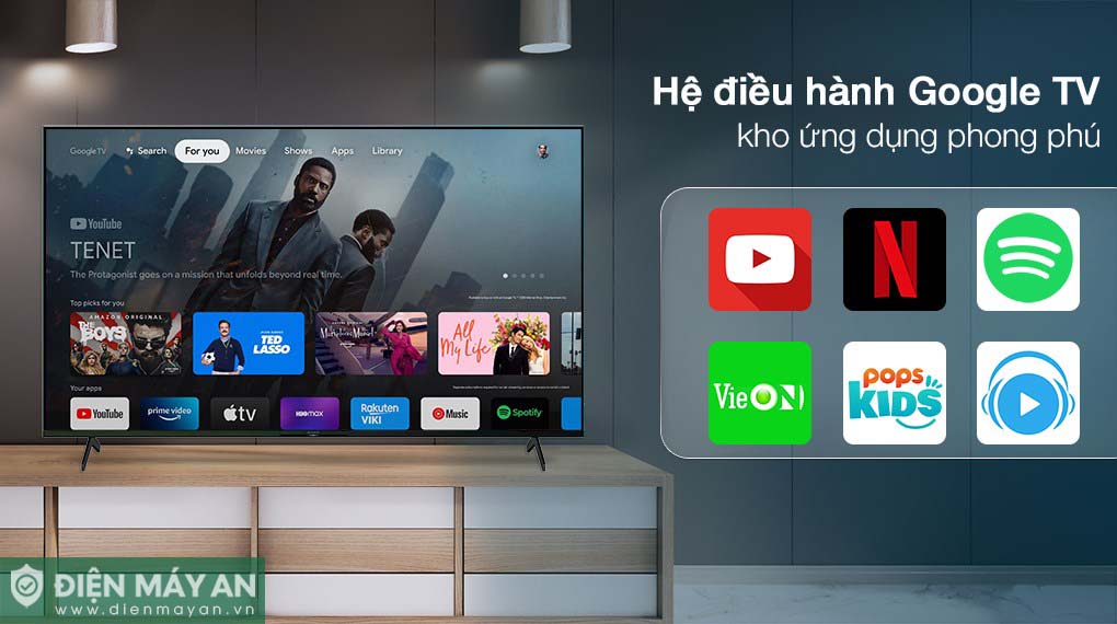 Google Tivi Sony 4K 65 Inch KD-65X75K