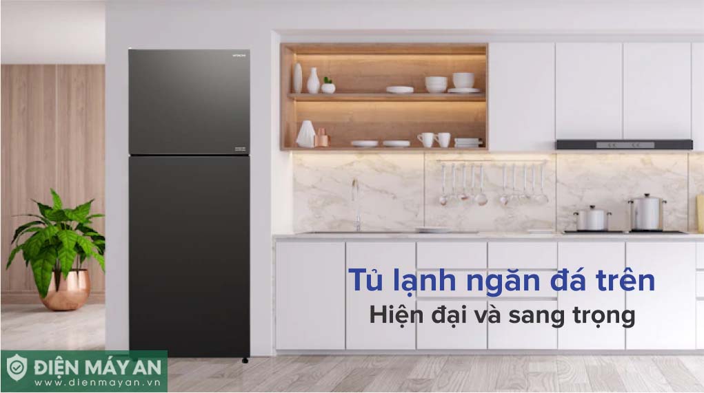 Tủ Lạnh Hitachi Inverter 349 Lít R-FVY480PGV0 GMG