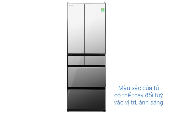 Tủ Lạnh Hitachi Inverter 540 Lít Multidoor R-HW540RV X
