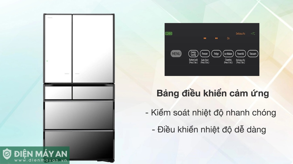 Tủ Lạnh Hitachi Inverter 735 Lít Multidoor R-ZX740KV X